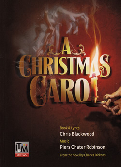 A Christmas Carol Musical Script and Cast Recording CD